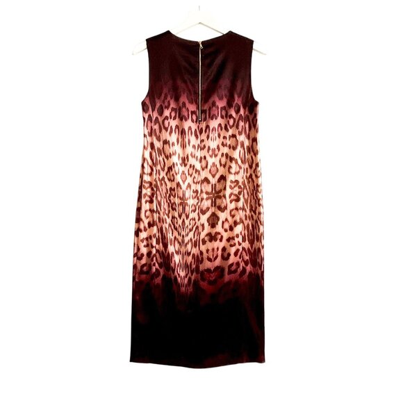 J Brand Clara Ombre Leopard-Print Dress, size S - Picture 3 of 14